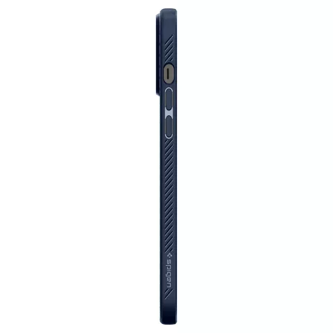 Coque Spigen Liquid Air TPU Air Cushion compatible avec iPhone 13 Pro - bleu