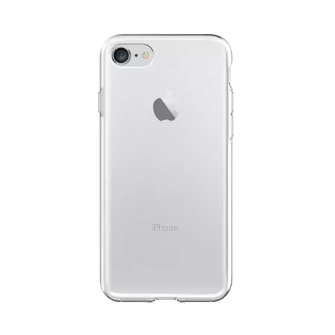 Coque Spigen Liquid Crystal TPU Air Cushion compatible avec iPhone 7 8 et iPhone SE 2020 SE 2022 - transparente