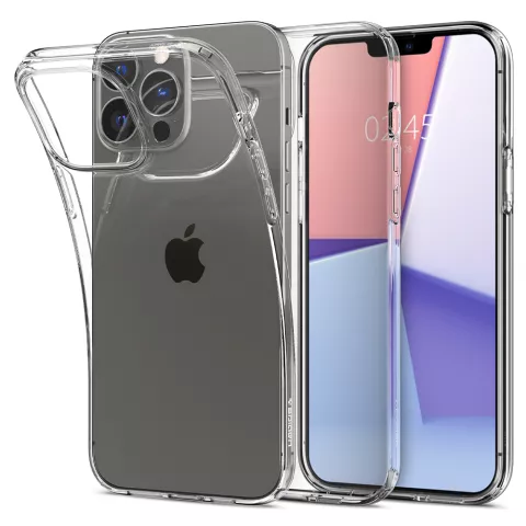 Spigen Liquid Crystal TPU avec coussin d&#039;air compatible avec iPhone 13 Pro - transparent