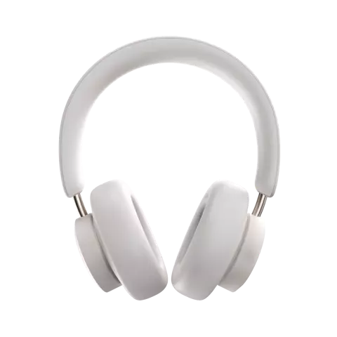 Casque supra-auriculaire Bluetooth Urbanista Miami Midnight avec suppression active du bruit - Blanc