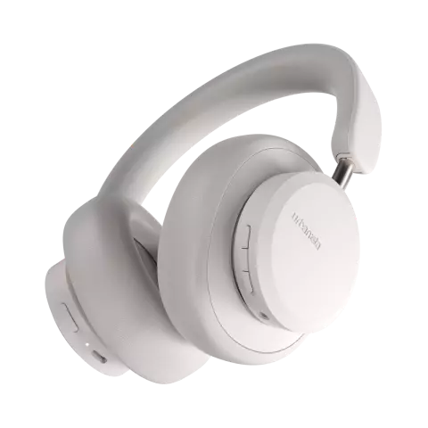 Casque supra-auriculaire Bluetooth Urbanista Miami Midnight avec suppression active du bruit - Blanc