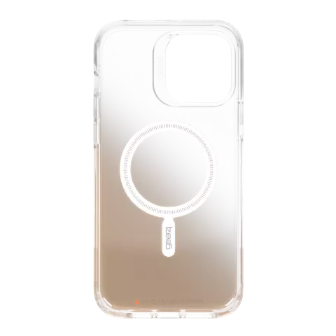 Coque Gear4 Milan Snap Gradient 2 D3O pour iPhone 13 Pro Max - Or