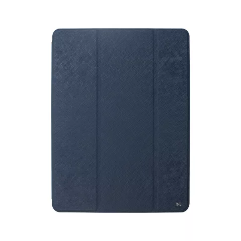Xqisit Piave TPU Cover compatible avec iPad Air 4 10.9 2020 &amp; iPad Air 5 2022 avec porte-crayon - bleu