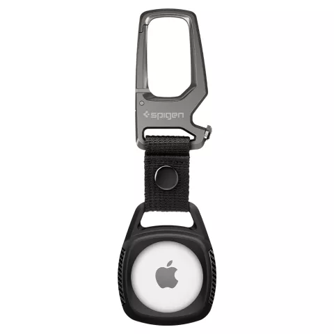 &Eacute;tui Spigen Rugged Armor compatible avec Apple AirTag - noir