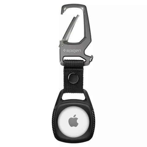 &Eacute;tui Spigen Rugged Armor compatible avec Apple AirTag - noir