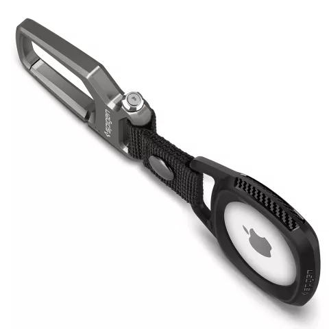 &Eacute;tui Spigen Rugged Armor compatible avec Apple AirTag - noir