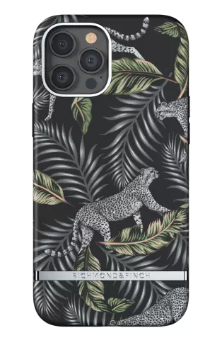 &Eacute;tui pour iPhone 12 Pro Max Richmond &amp; Finch Silver Jungle - Argent