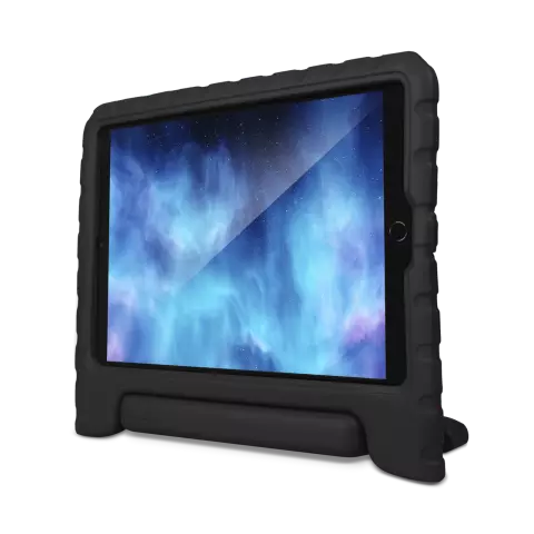 Xqisit Stand Kids Case EVA Cover pour iPad 10.2 (2019 2020 2021) &amp; iPad Air 3 - Noir