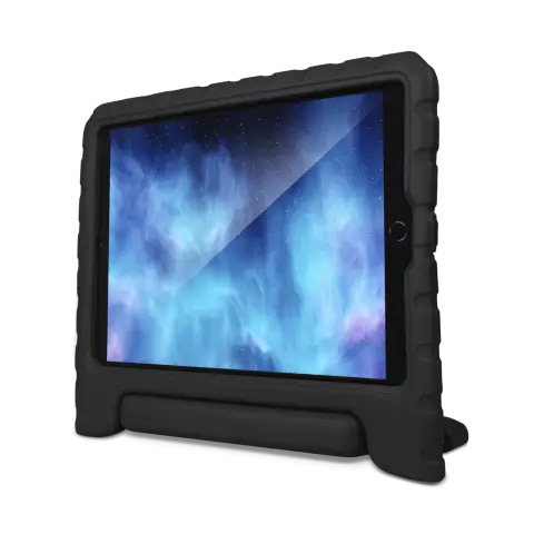 Xqisit Stand Kids Case EVA cover compatible avec iPad 10.2 (2019 2020 2021) et iPad Air 3 - noir