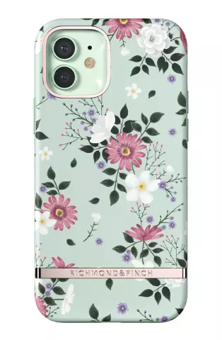 &Eacute;tui &agrave; fleurs Richmond &amp; Finch Sweet Mint pour iPhone 12 et iPhone 12 Pro - Vert