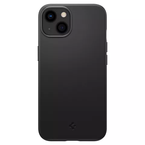 Spigen Thin Fit coque fine en polycarbonate compatible avec iPhone 13 - noire