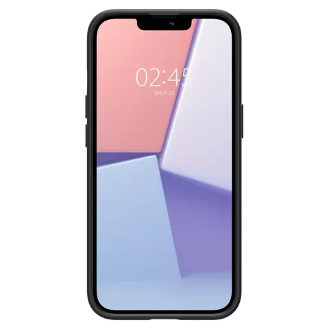 Spigen Thin Fit coque fine en polycarbonate compatible avec iPhone 13 - noire