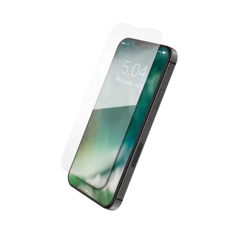 Protecteur d&#039;&eacute;cran Xqisit Tough Glass CF pour iPhone 13 Pro Max - Transparent