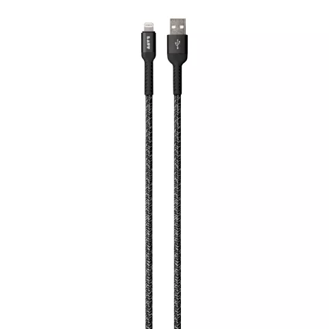 C&acirc;ble de chargement USB-A MFi robuste Laut C&acirc;ble Lightning 120 cm - Noir