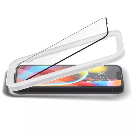 Spigen tR Align Master FC (2 Pack) + Cadre de protection d&#039;&eacute;cran compatible avec iPhone 13 et iPhone 13 Pro - noir