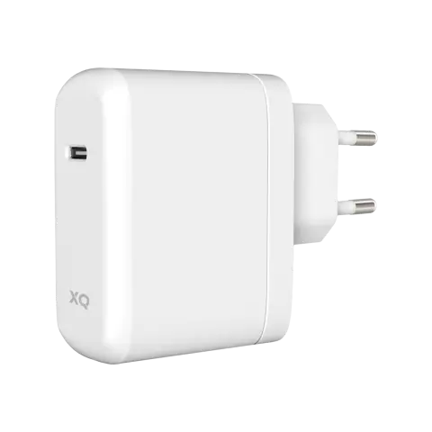 Chargeur adaptateur secteur Xqisit Chargeur de voyage USB-C PD 30 W - BLANC