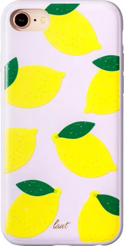 &Eacute;tui Laut Tutti Frutti Lemon PU et TPU Limes pour iPhone 6 6s 7 8 et SE 2020 SE 2022 - Color&eacute;e