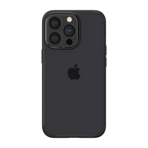 Coque Spigen Ultra Hybrid PU et TPU Air Cushion compatible avec iPhone 13 Pro Max - noir