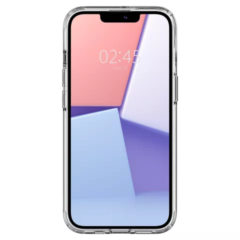 Coque Spigen Ultra Hybrid PU et TPU Air Cushion compatible avec iPhone 13 - transparente