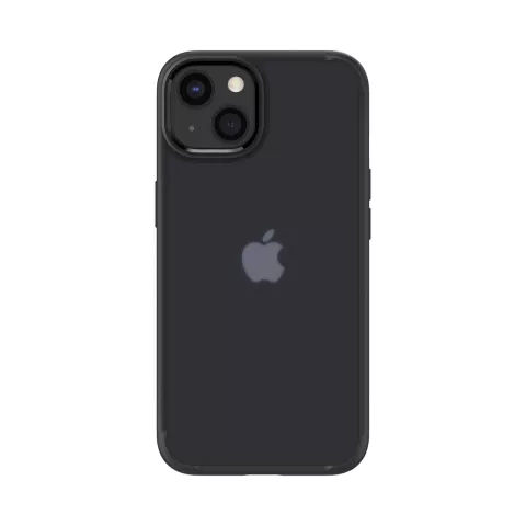 Housse de Air Cushion Spigen Ultra Hybrid PU et TPU pour iPhone 13 - Noir