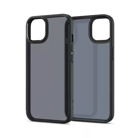 Housse de Air Cushion Spigen Ultra Hybrid PU et TPU pour iPhone 13 - Noir