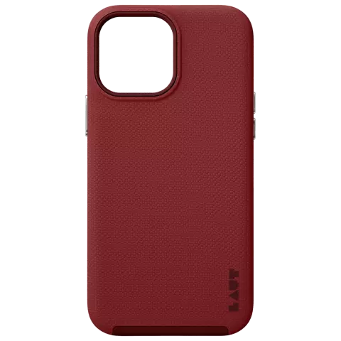 Laut Shield PC et coque en silicone compatible avec iPhone 13 Pro - rouge