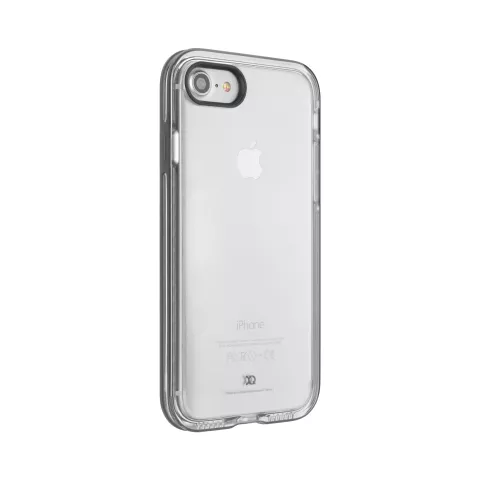 Coque iPhone 7 8 SE 2020 SE 2022 Xqisit Phantom Xplore - Transparent Anthracite
