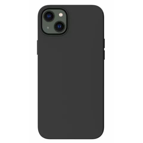 Coque en TPU noir mat pour iPhone 14 - noir