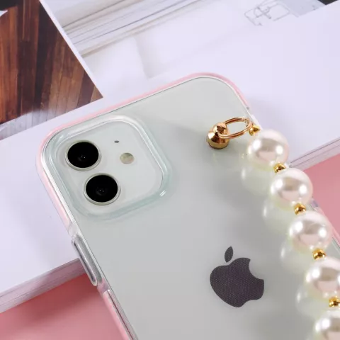 Coque en TPU Pearls pour iPhone 11 - transparente