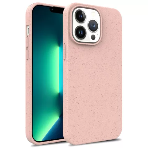 Coque en TPU Starry Sky pour iPhone 14 Pro - rose