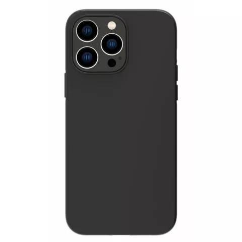 Coque en TPU Noir Mat pour iPhone 14 Pro - noir