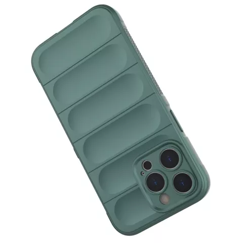 Coque TPU Shock Absorb compatible avec iPhone 14 Pro - vert