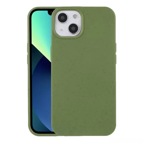 Coque en TPU Starry Sky compatible avec iPhone 14 Plus - vert
