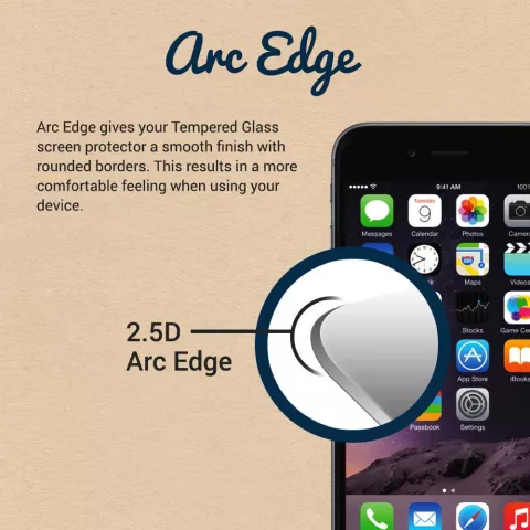 Just in Case Verre Tremp&eacute; compatible avec iPhone 6 / 6s - verre tremp&eacute;