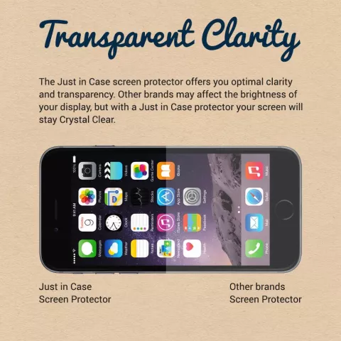 Pack de 3 protecteurs d&#039;&eacute;cran Just in Case pour iPhone 11 Pro - film de protection