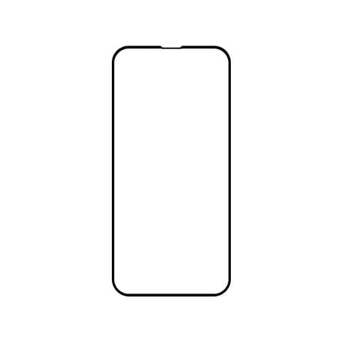 Just in Case Full Cover Verre Tremp&eacute; compatible avec iPhone 13 Pro Max - verre tremp&eacute;