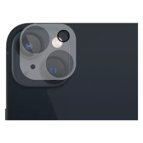 Just in Case Lentille de cam&eacute;ra en Tempered Glass 2 pi&egrave;ces pour iPhone 13 mini - transparent