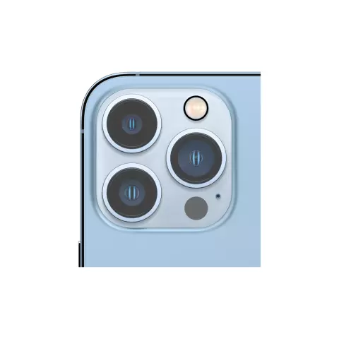 Objectif d&#039;appareil photo en verre tremp&eacute; Just in Case 2 pi&egrave;ces compatible avec iPhone 13 Pro - transparent