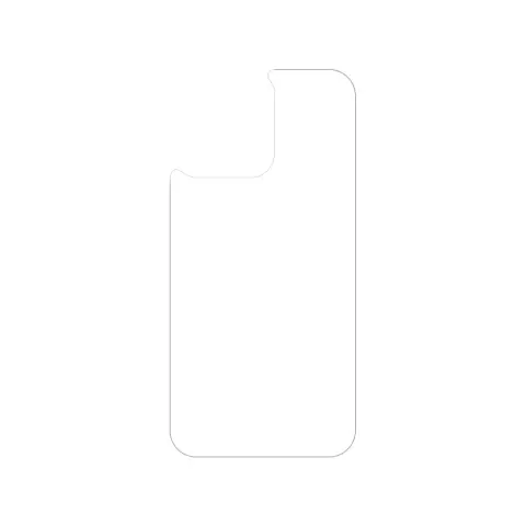 Just in Case Coque arri&egrave;re en Tempered Glass pour iPhone 13 Pro - Tempered Glass