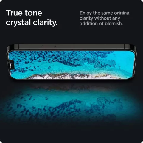 Spigen Glas tR Slim Privacy Glass compatible avec iPhone 14, compatible avec iPhone 13 Pro et iPhone 13 - verre tremp&eacute;