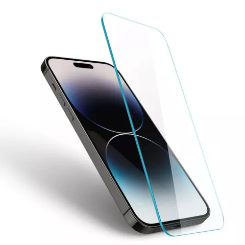 Spigen Glas tR Slim Verre Tremp&eacute; compatible avec iPhone 14 Pro - verre tremp&eacute;