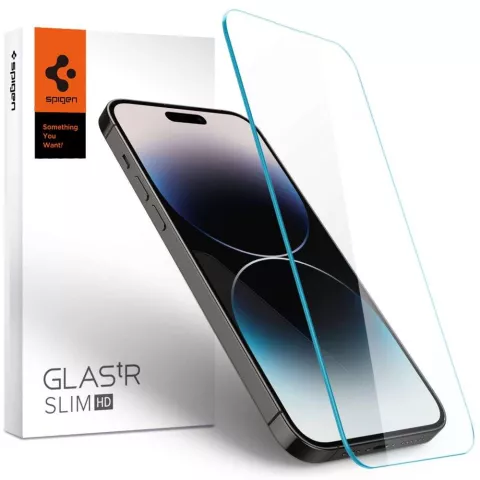 Spigen Glas tR Slim Verre Tremp&eacute; compatible avec iPhone 14 Pro Max - verre tremp&eacute;