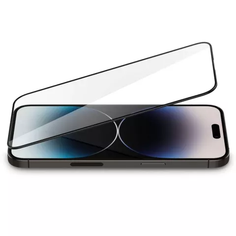 Spigen Full Cover Glass compatible avec iPhone 14 Pro - verre tremp&eacute;