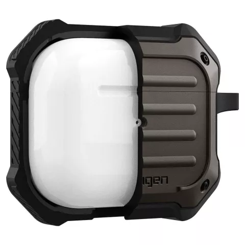 Housse Spigen Tough Armor Case compatible avec AirPods 3 - Gunmetal