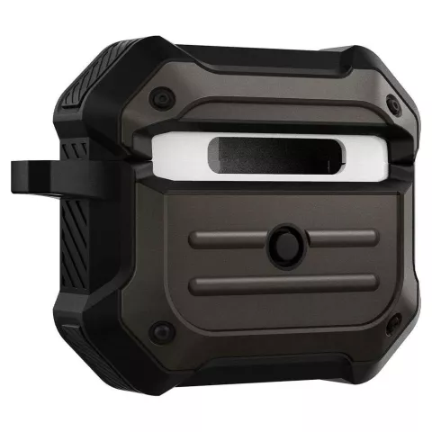 Housse Spigen Tough Armor Case compatible avec AirPods 3 - Gunmetal
