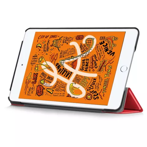 Just in Case Trifold Case housse pour iPad mini 5 - rouge