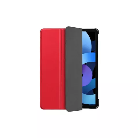 &Eacute;tui Just in Case Trifold compatible avec iPad Air 4 2020 et iPad Air 5 2022 - rouge