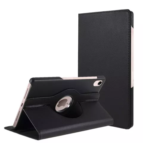 Just in Case Rotating 360 Case cover compatible avec iPad mini 6 (2021) &amp; iPad mini 7 (2024) - noir