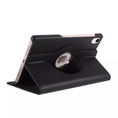 Just in Case Rotating 360 Case cover compatible avec iPad mini 6 (2021) &amp; iPad mini 7 (2024) - noir