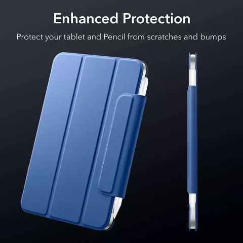 Housse ESR Rebound Magnetic Slim Case pour iPad mini 6 - Bleu marine